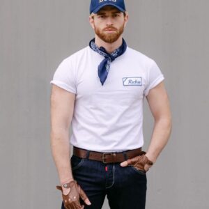 Men's skinny jeans (Dark blue)