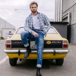 Men's skinny jeans (Blue)