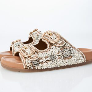 Women's sandals (Beige)