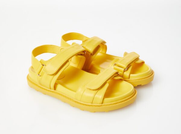 Women's sandals (Yellow)