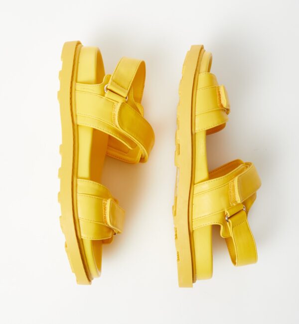 Women's sandals (Yellow) - Image 3