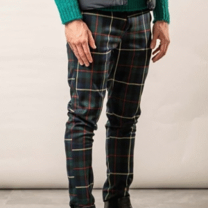 Checked trousers